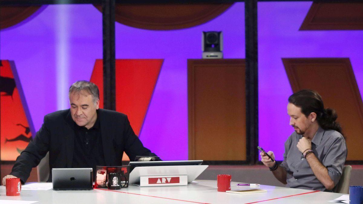 Antonio Garcia Ferreras i Pablo Iglesias a &#039;Al rojo vivo&#039;