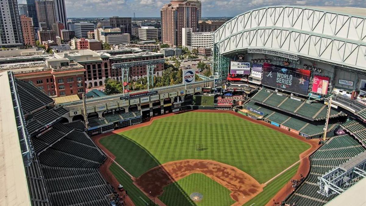 El estadio que acoge el primer partido de la Serie Mundial de la MLB.