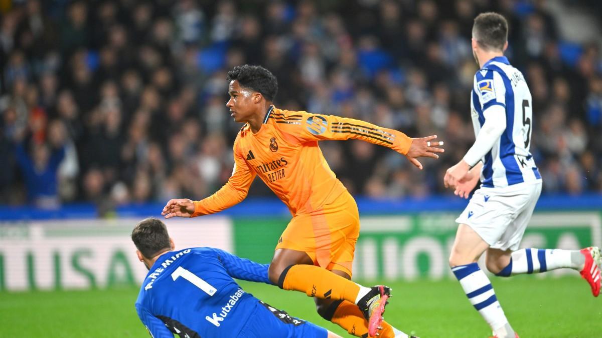 Resumen, goles y highlights del Real Sociedad 0-1 Real Madrid de la ida de semifinales de la Copa del Rey