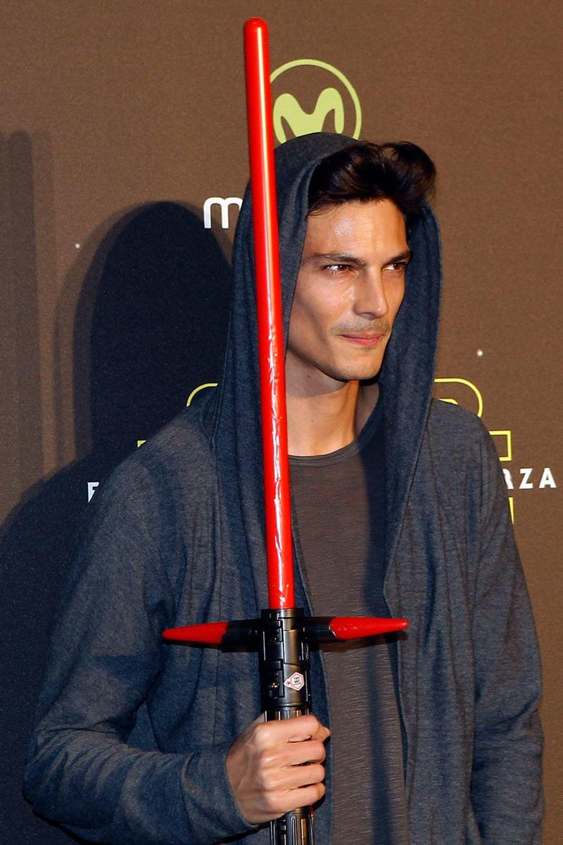 Javier de Miguel en el estreno en Madrid de 'Star Wars: El despertar de la Fuerza'