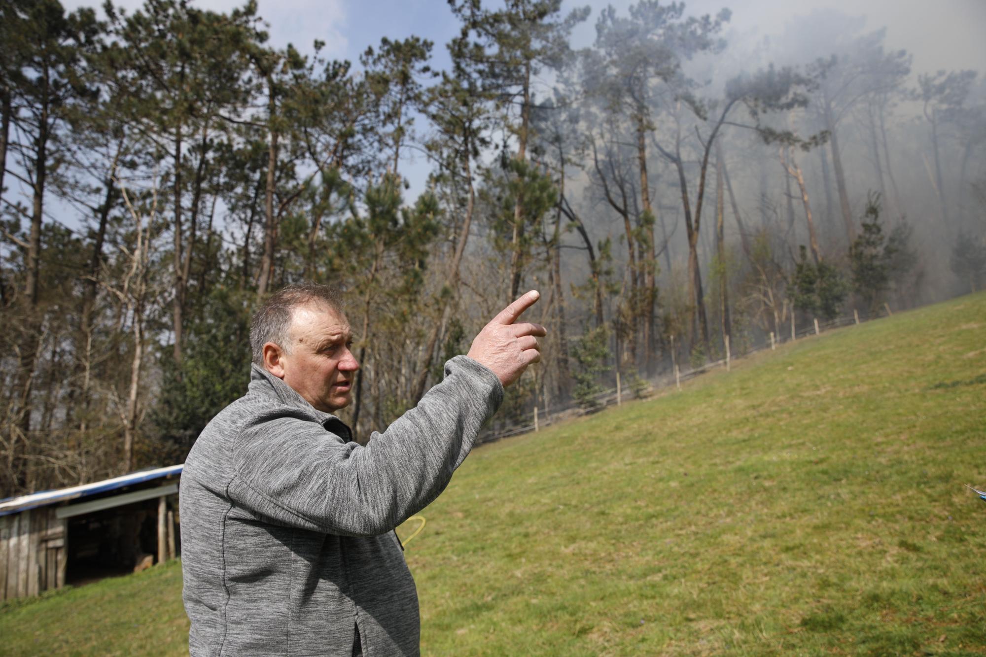 EN IMÁGENES: Gran oleada de incendios en Asturias