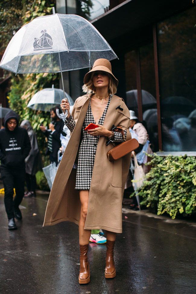 ¿Cómo superar con estilo los días de lluvia? El 'street style' tiene la respuesta