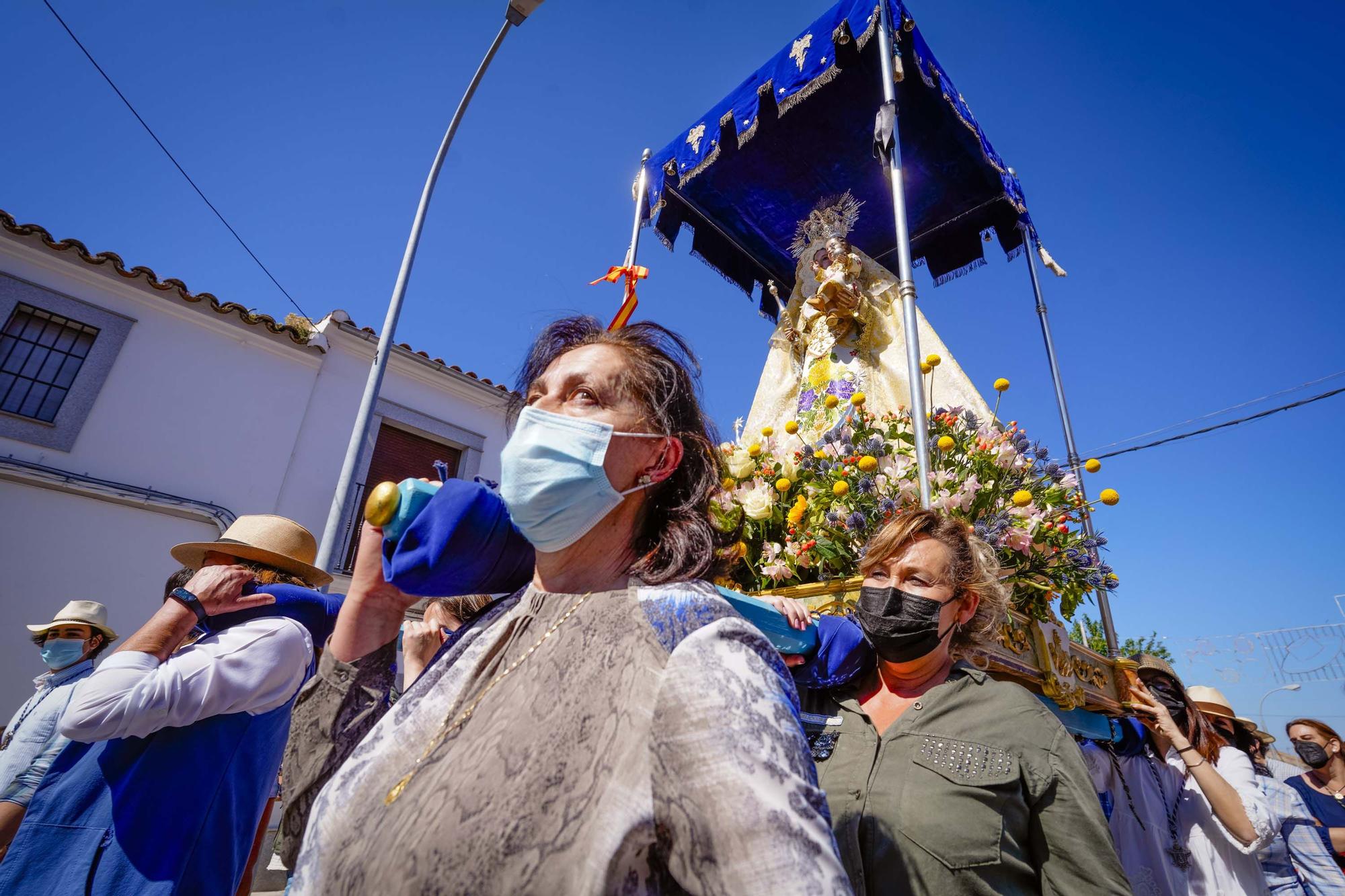 La Virgen de Luna llega a Villanueva de Córdoba