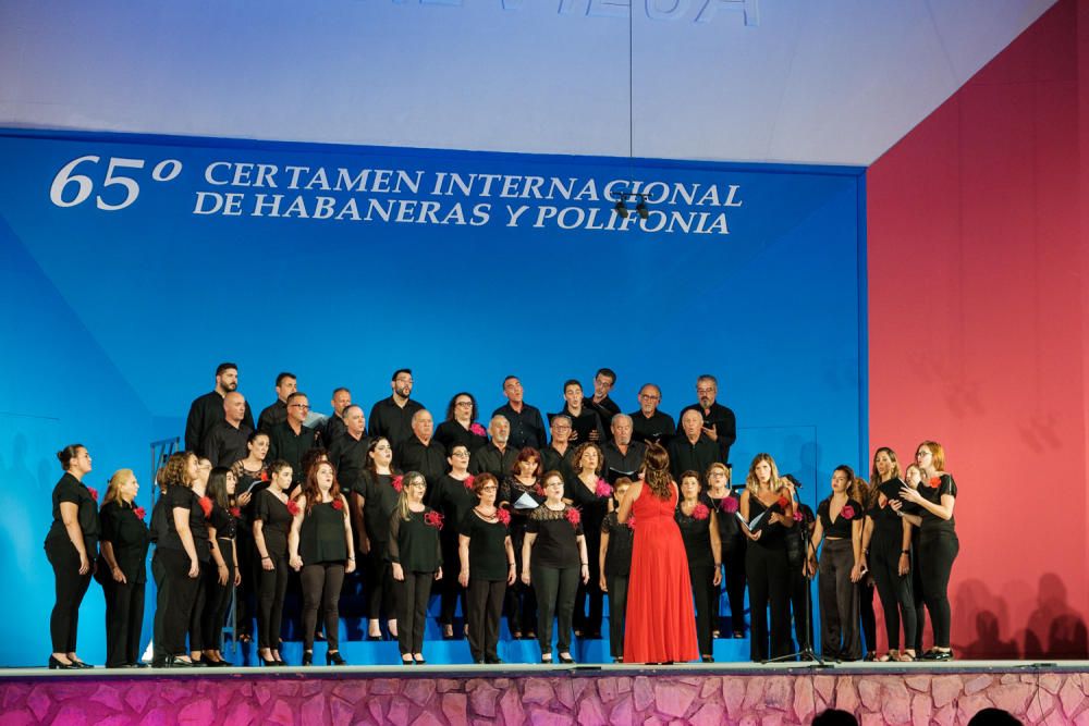 Velada de apertura del Certamen Internacional de Habaneras y Polilfonía de Torrevieja