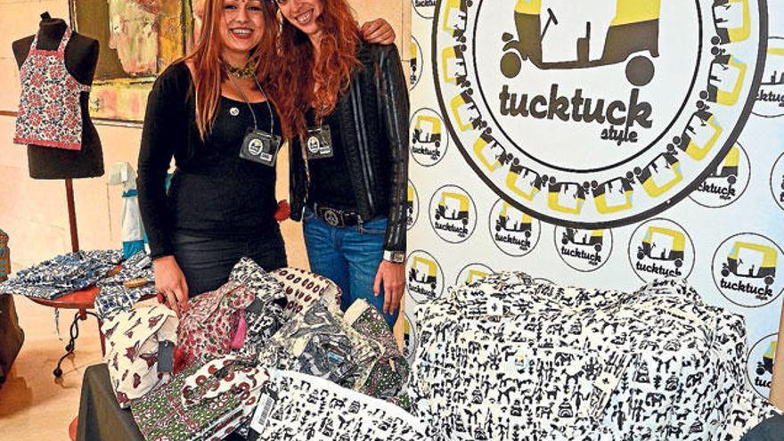 Un momento de la presentación de la marca Tucktuck style en el Hotel Viva Palmanova.