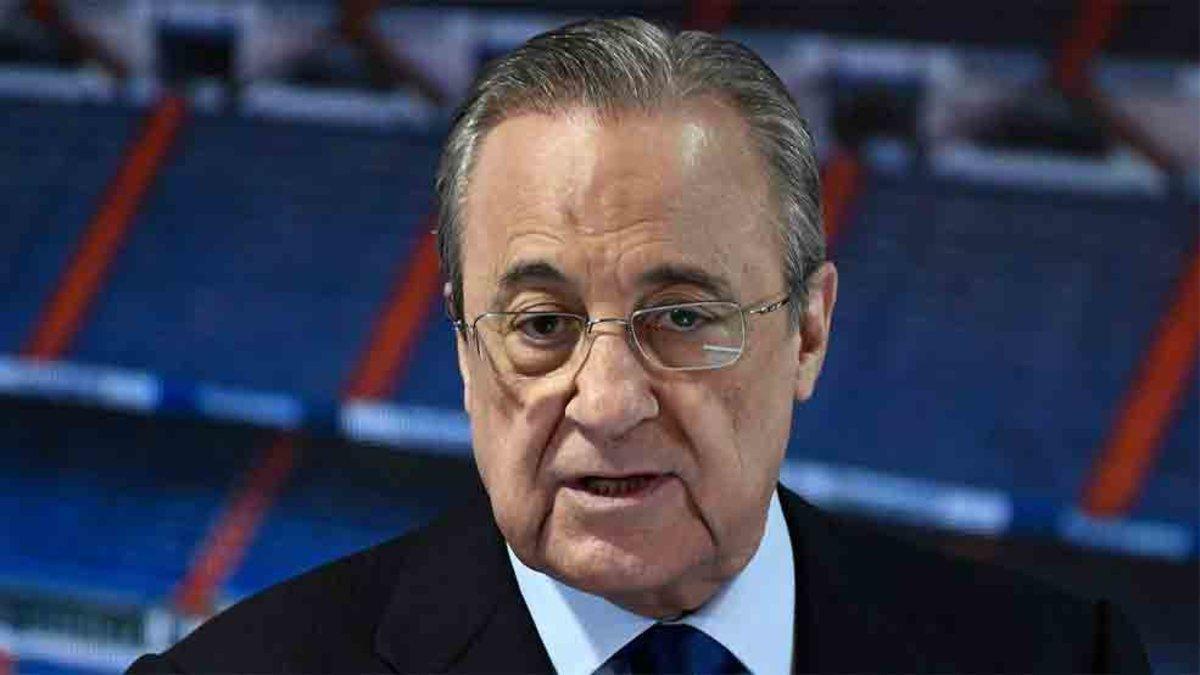 Florentino Pérez se reunió con un grupo de socios