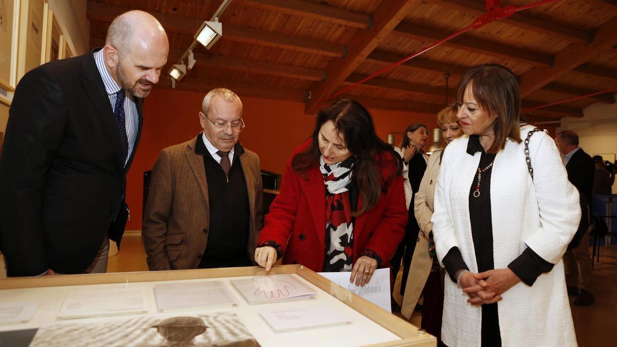 Inauguración de la exposición de la Casa de Velázquez en Fuendetodos