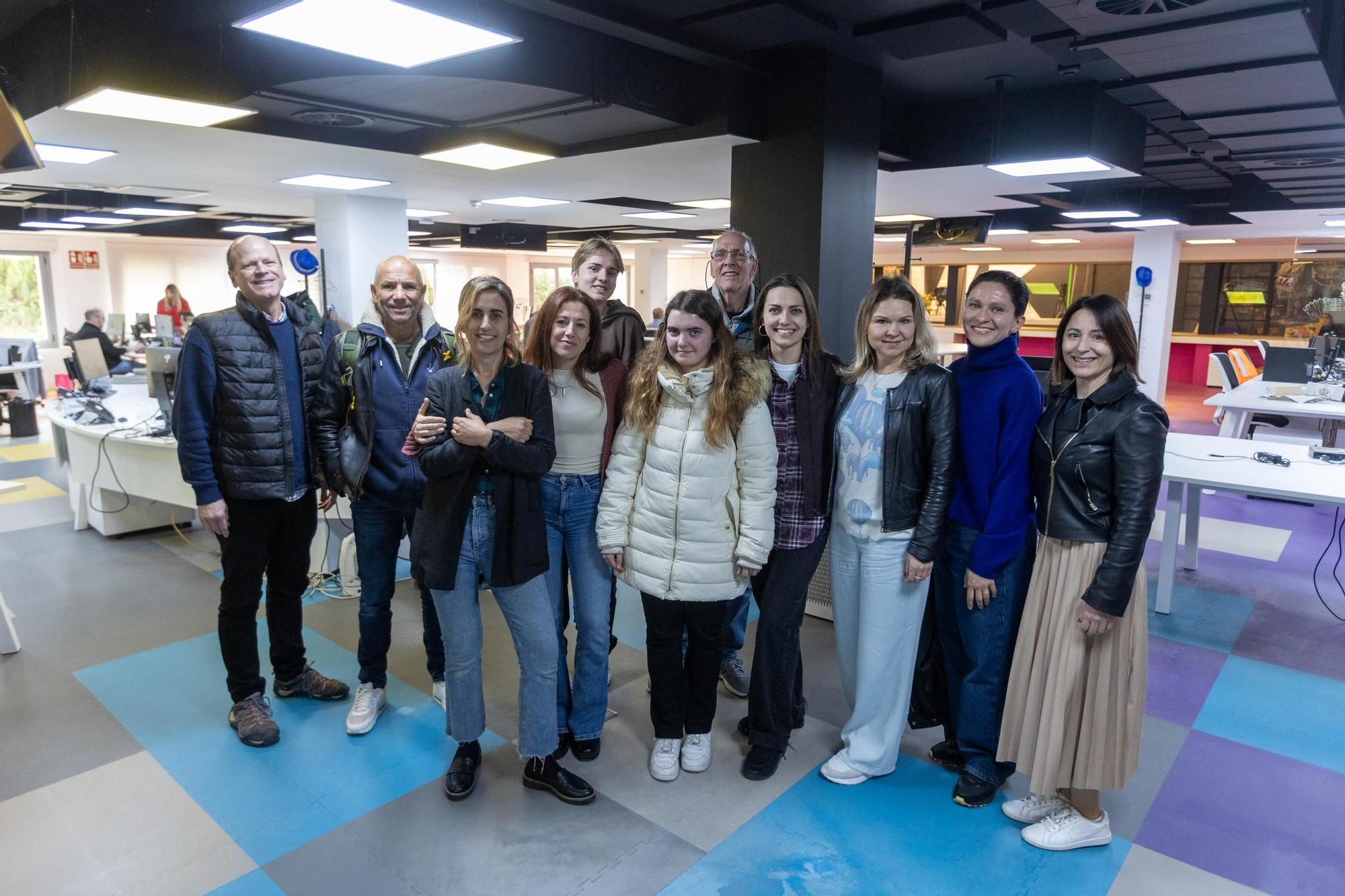 Visita a INFORMACION de alumnos de español de la escuela El Cano