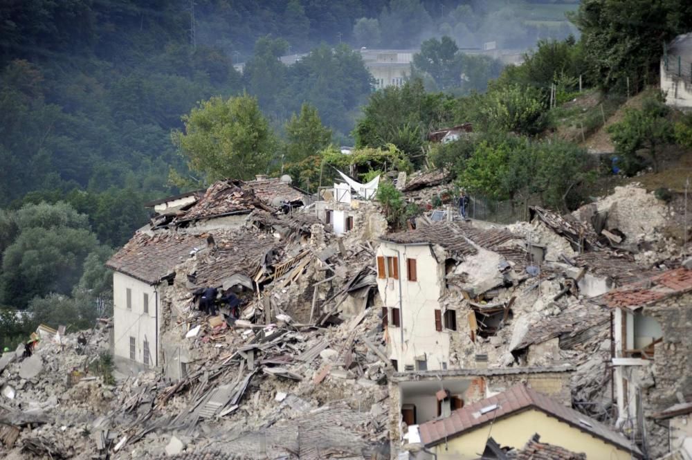 Terremoto en el centro de Italia