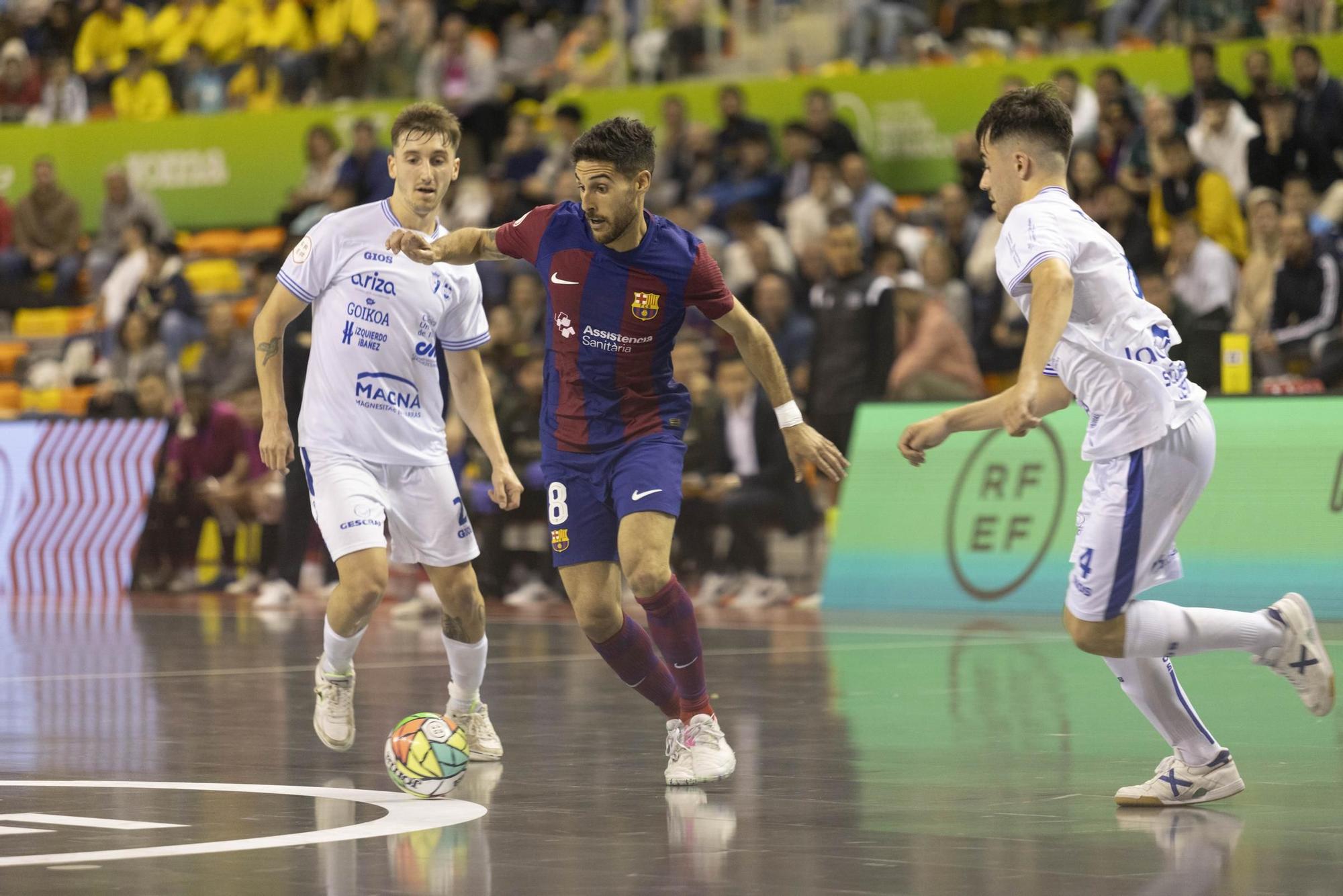 Las imágenes del Barça - Osasuna Magna en la Copa de España de Cartagena