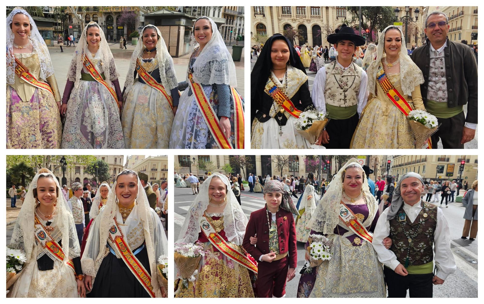 Las Fallas en la Ofrenda de San Vicente Ferrer 2024