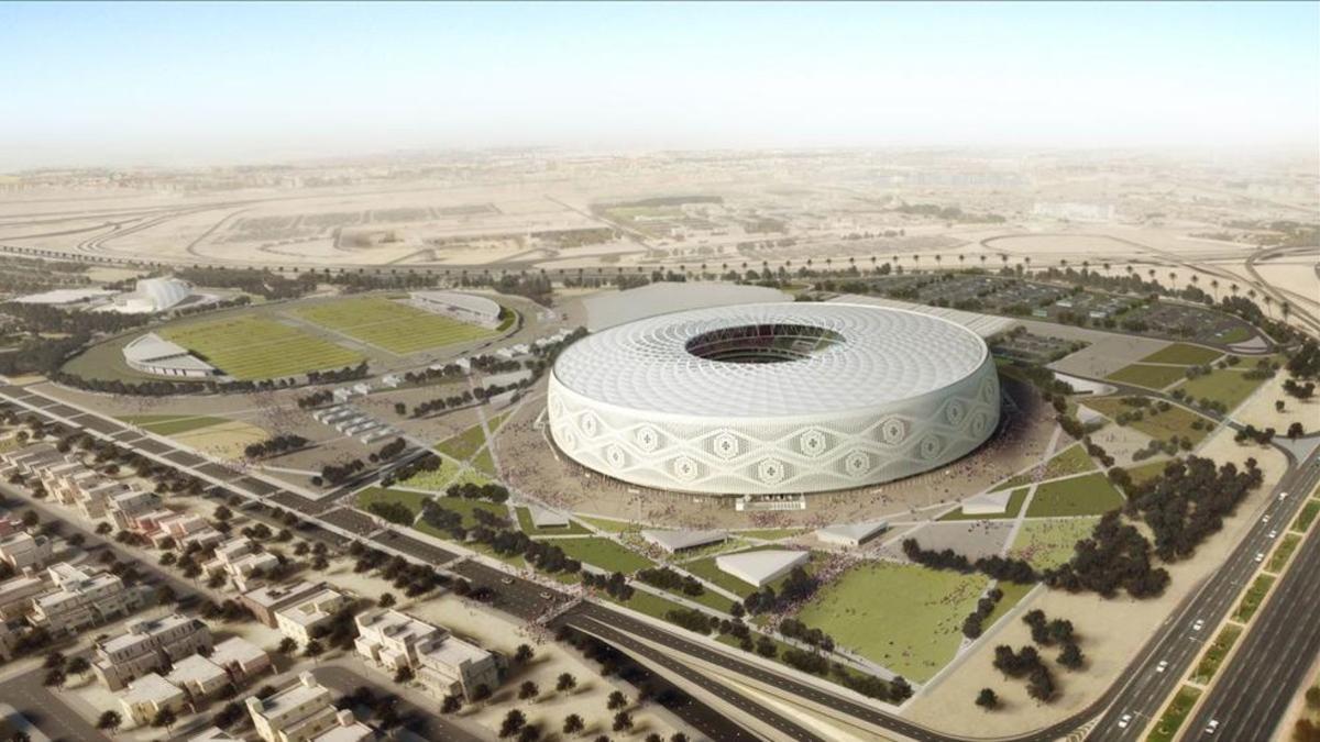 El estadio Al Thumama estará terminado en 2022 y tendrá una capacidad de 40.000 espectadores