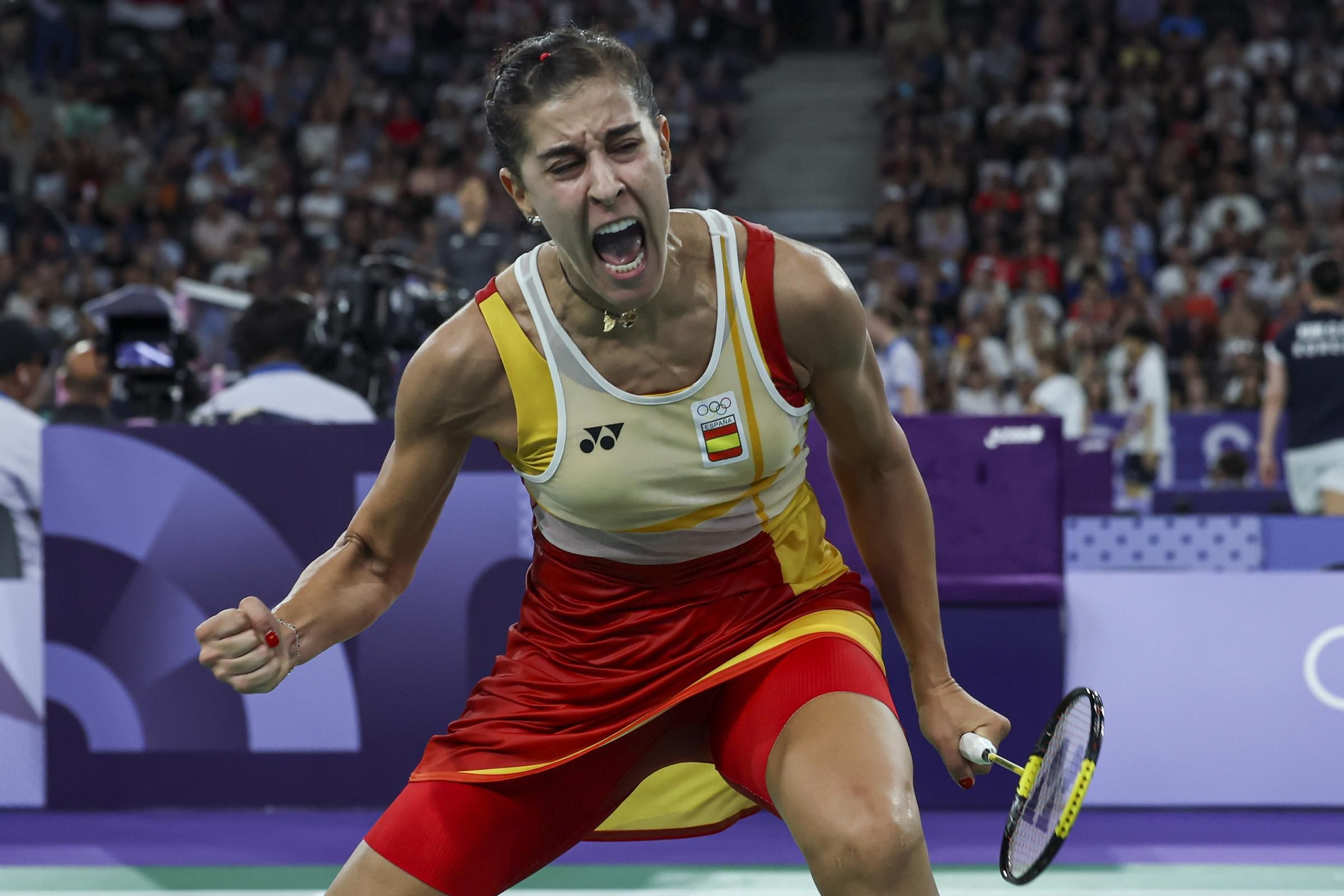 Bádminton Beiwen Zhang - Carolina Marín