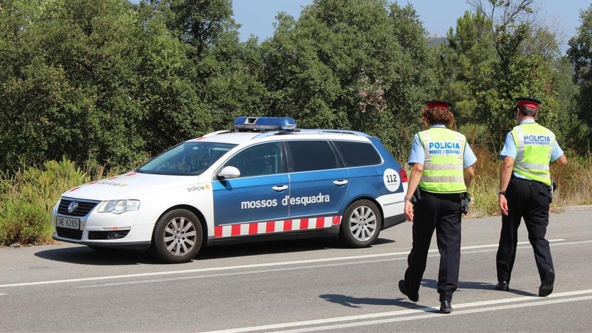 18 09 2012 Cotxe patrulla dels Mossos d Esquadra (Arxiu)  BARCELONA SOCIEDAD CATALUNA ESPANA EUROPA