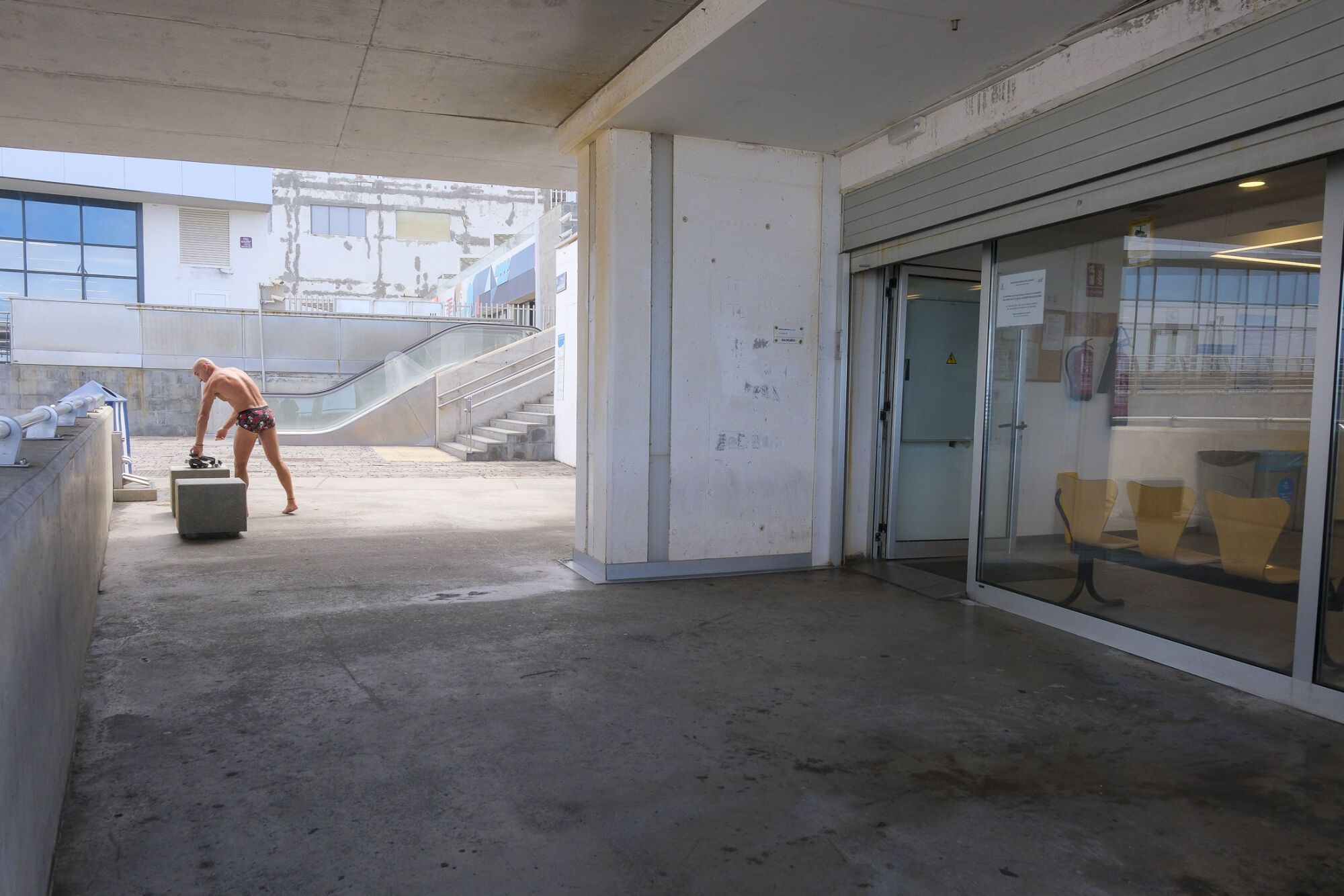 Balneario de la calle Gomera, en la playa de Las Canteras