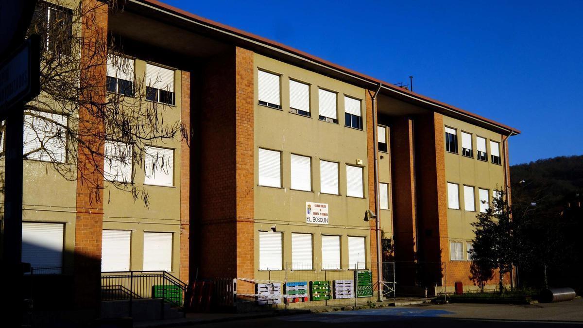 Colegio El Bosquín, en El Entrego