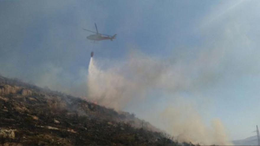 Estabilizado el incendio forestal de Puerto de la Torre