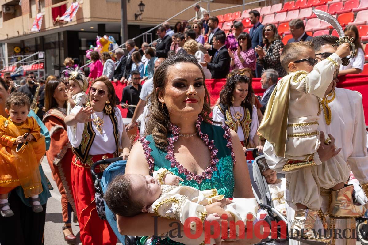 Desfile infantil del Bando Moro en las Fiestas de Caravaca