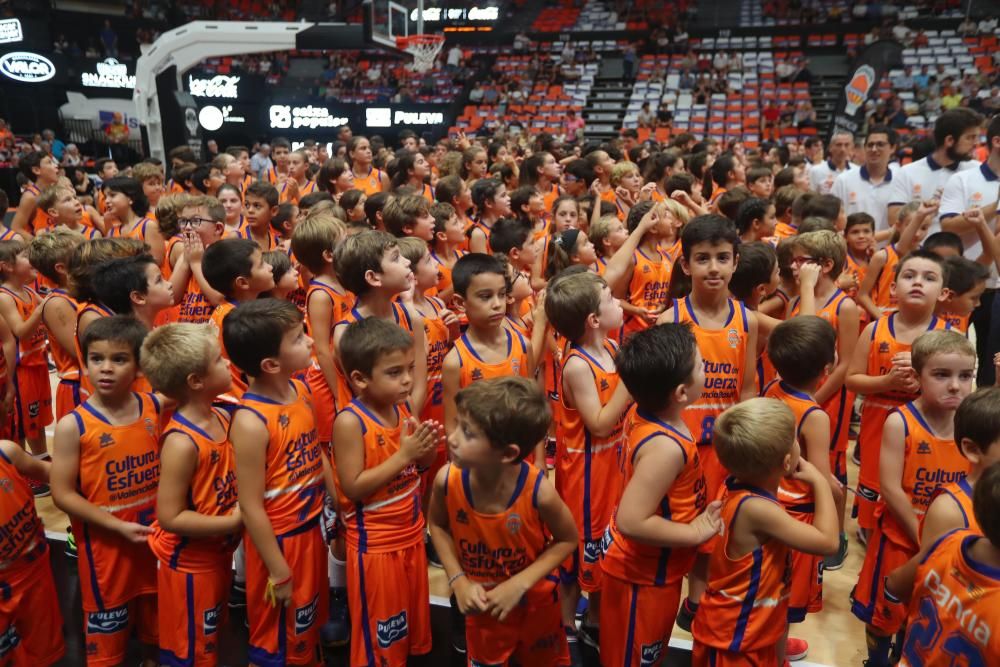 La presentación del Valencia Basket, en imágenes