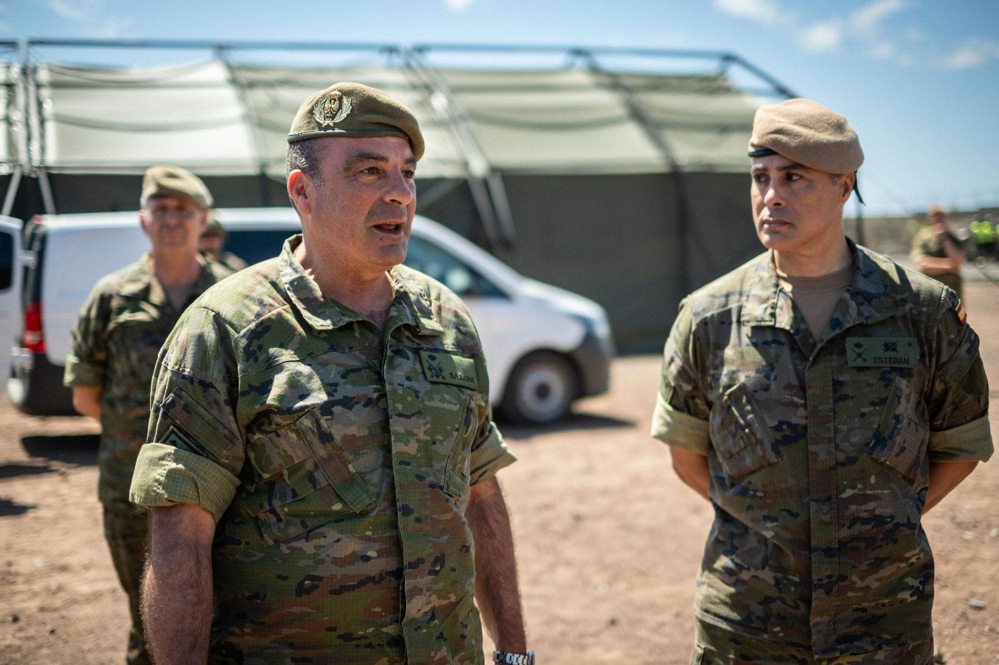 Maniobras militares en Canarias