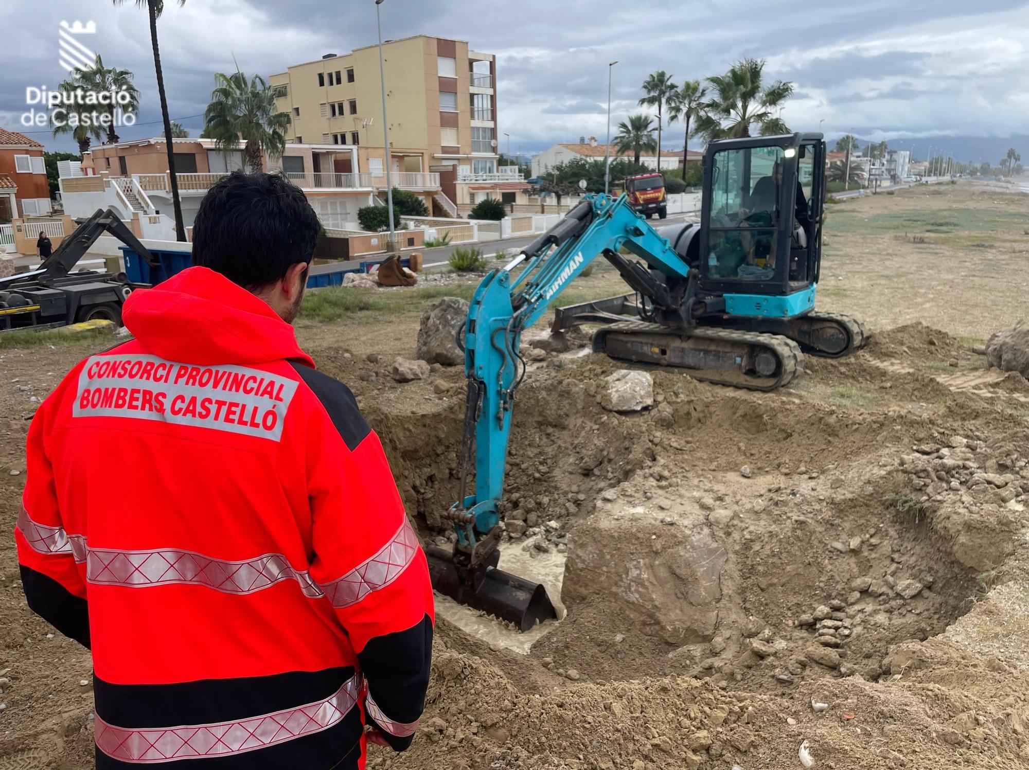Galería: Las imágenes de las intervenciones de los bomberos duranta la dana