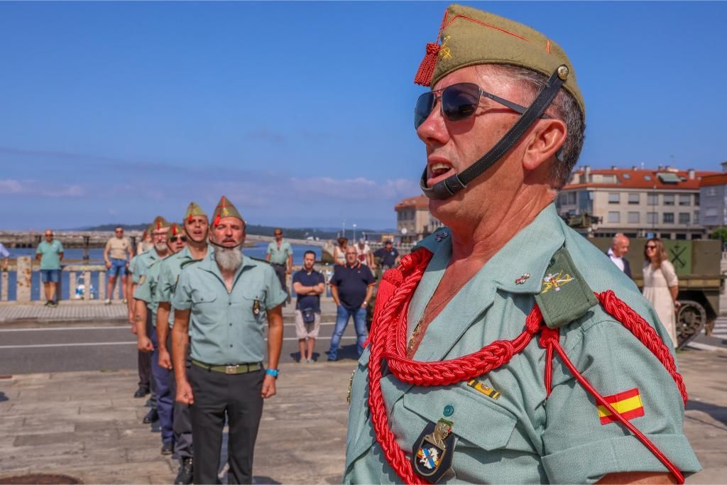 Veteranos legionarios de Galicia se reencuentran de nuevo en Vilanova
