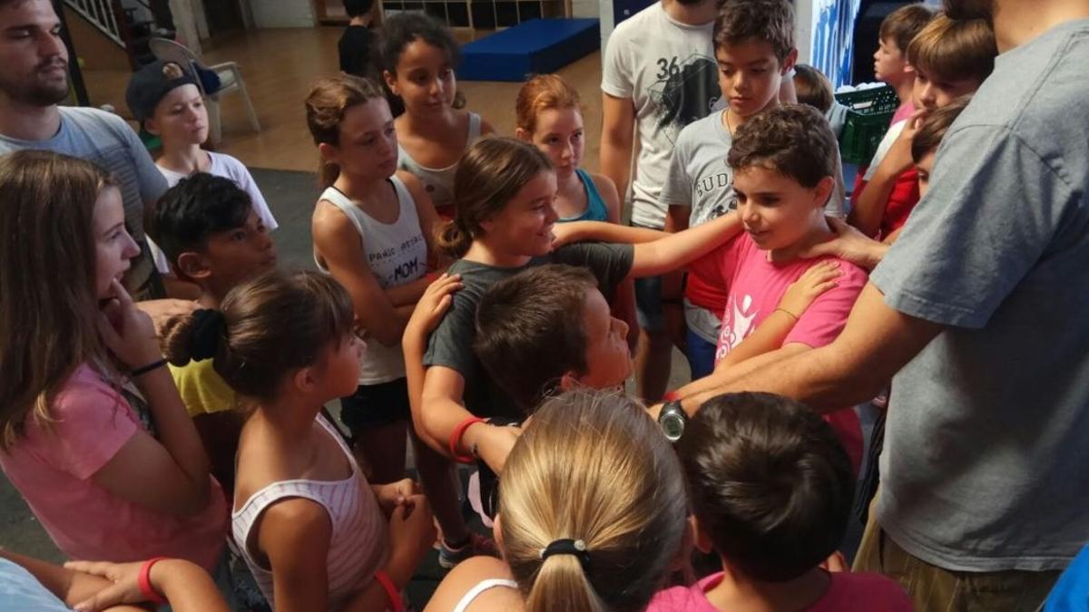 Una imagen de 2017 de los Casals d'Estiu celebrados en Esplugues de Llobregat.