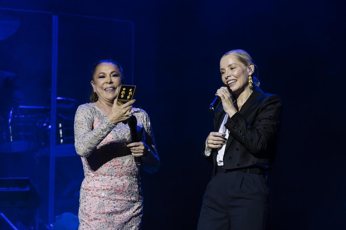 Así se vivió el concierto de Isabel Pantoja en el teatro Romano de Mérida
