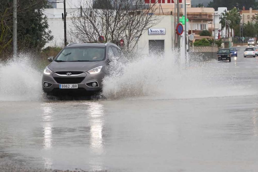 En Ibiza ha llovido todo el día