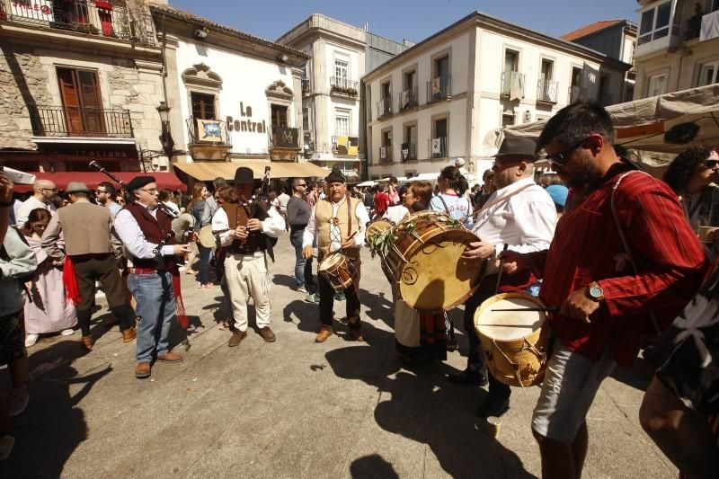 Reconquista 2019 | Las calles de Vigo se animan ya desde bien temprano. // R. Grobas