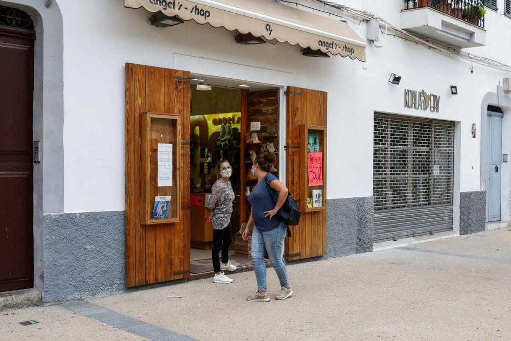 Comercios y restaurantes de Ibiza temen la pérdida de clientes