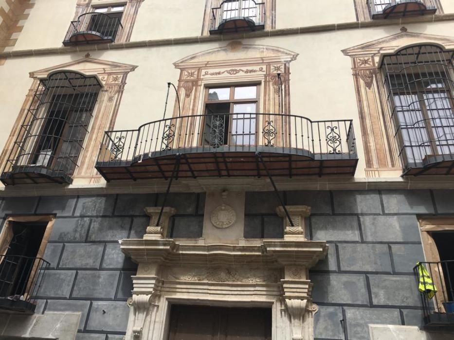 El Palacio de Solecio, en la calle Granada, acogerá un hotel de lujo.