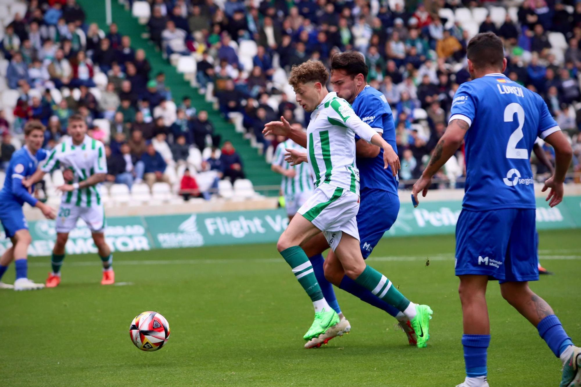 Córdoba CF-Melilla: el partido de El Arcángel en imágenes