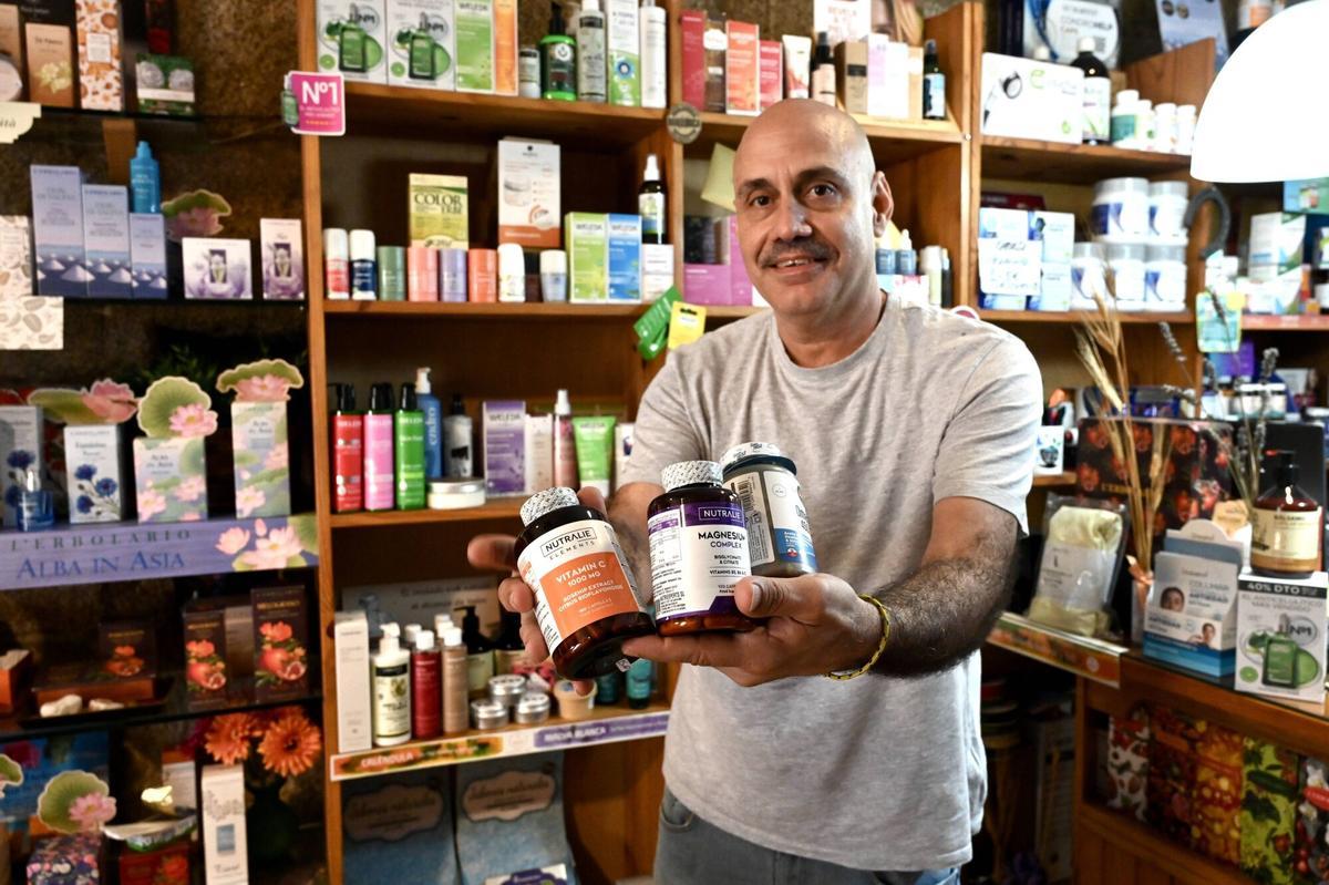 PONTEVEDRA.Reportaje sobre tiendas o herbolarios que vende suplemento alimenticio