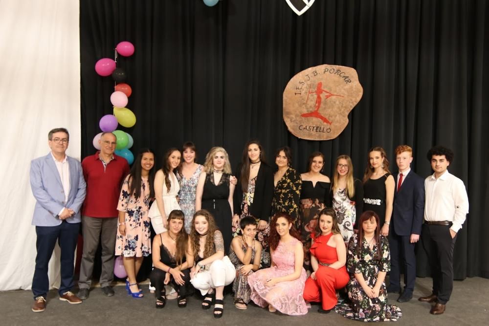 Graduación de Bachillerato del instituto Porcar de Castelló