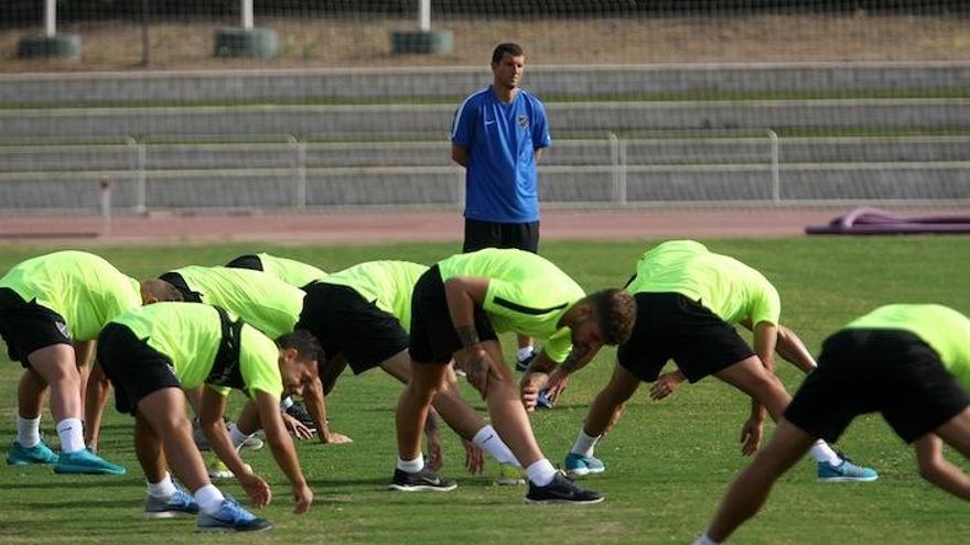 Javi Gracia ha preparado intensas sesiones de trabajo físico en los primeros días de pretemporada para poder cargar bien las pilas.