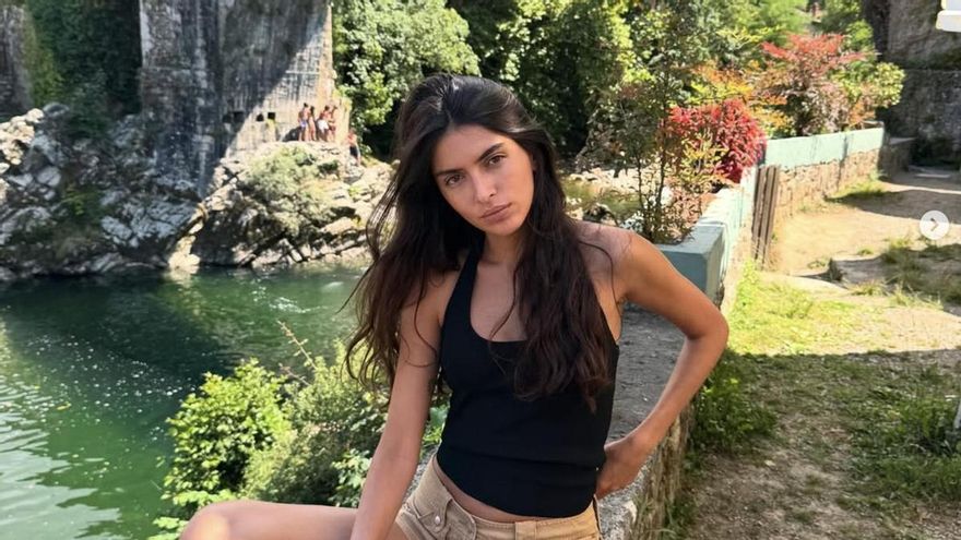 La modelo Lucía Rivera Romero, en Cangas de Onís: &quot;Verano en Asturies siempre es mejor&quot;