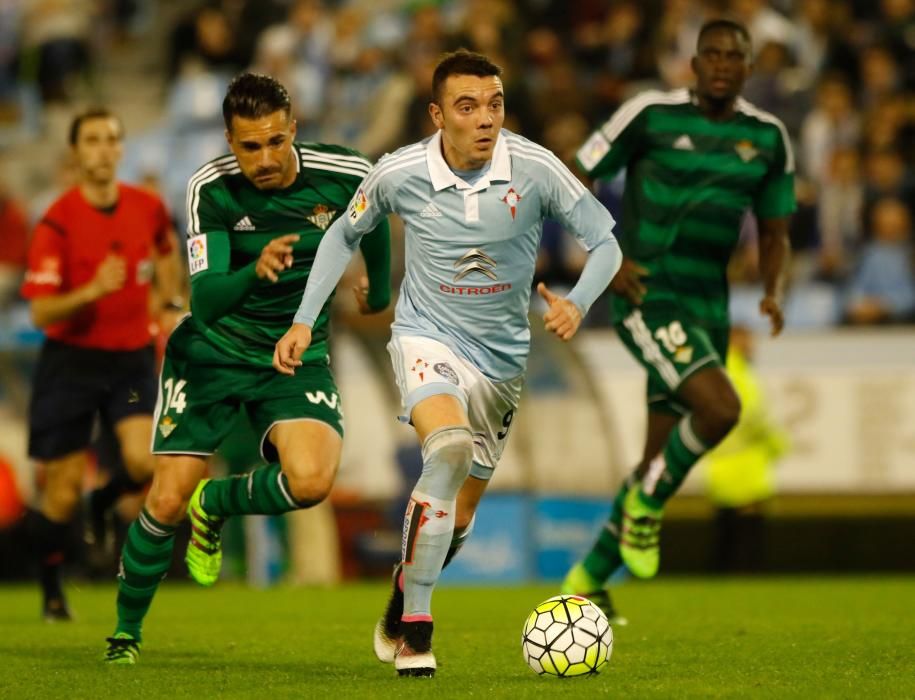 Un gol de Pablo Hernández le vale al Celta para firmar las tablas ante los verdiblancos, que se habían adelantado por medio de N''''Diaye