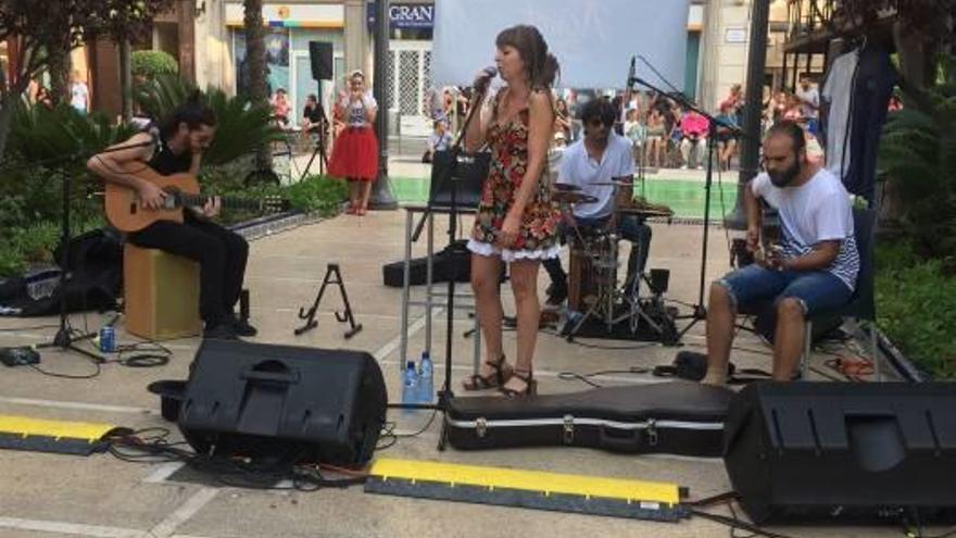 Un concierto en La Glorieta.