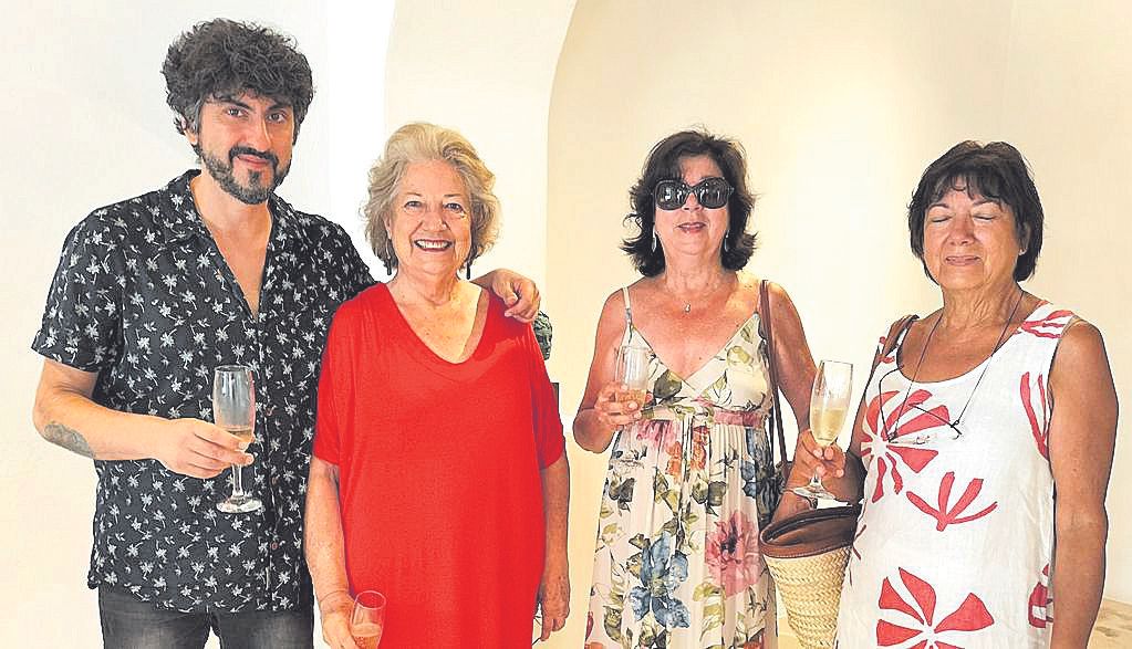 Pol Font, Amelia García, María Goretti Mascaró y Assumpta Mascaró.