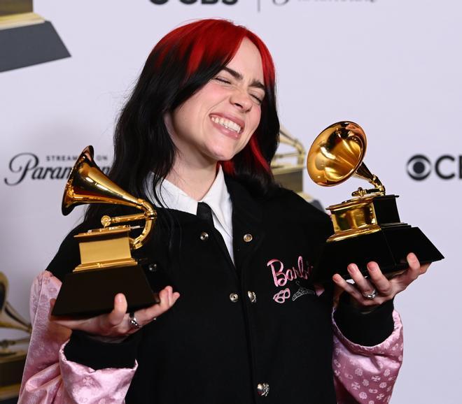 Billie Eilish en los Premios Grammy 2024