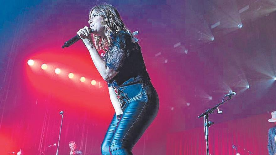 Leire Martínez, durante su actuación del año pasado en Espacio Zity