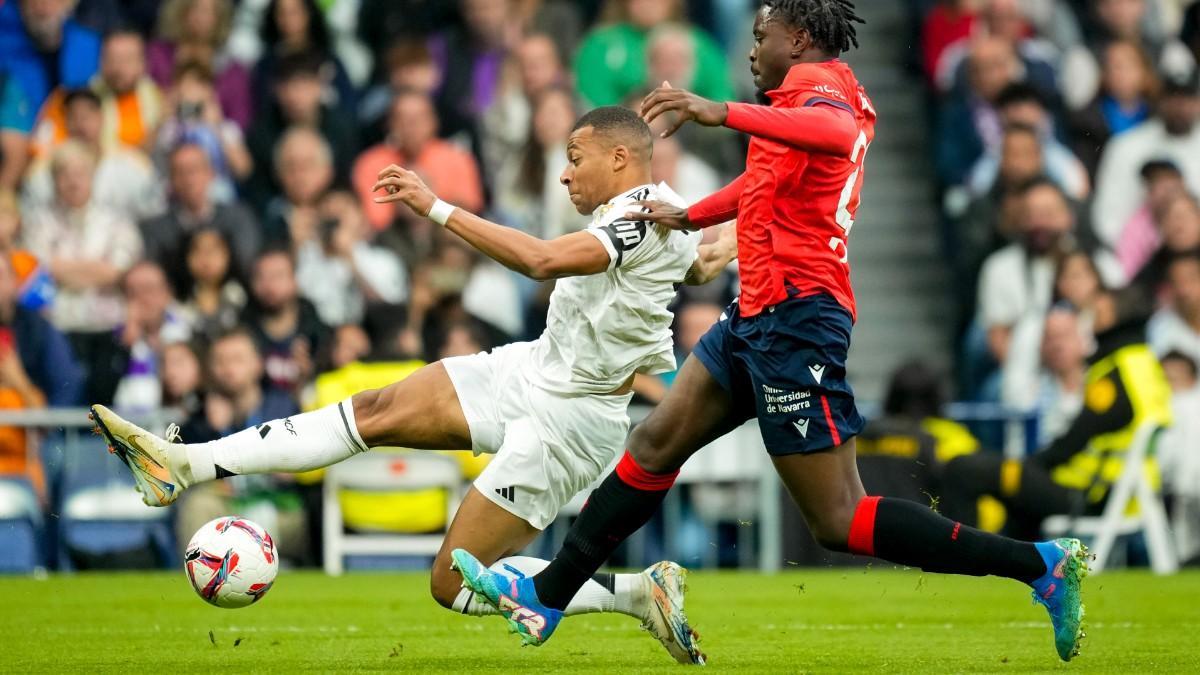 Mbappé lo volvió a fallar ante Osasuna