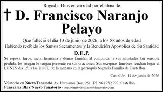 D. Francisco Naranjo Pelayo