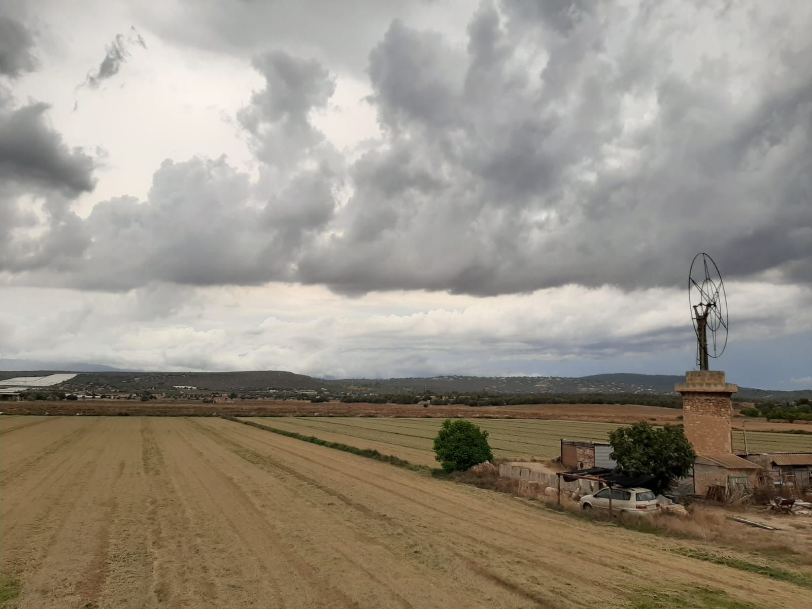 Unwetter über Mallorca