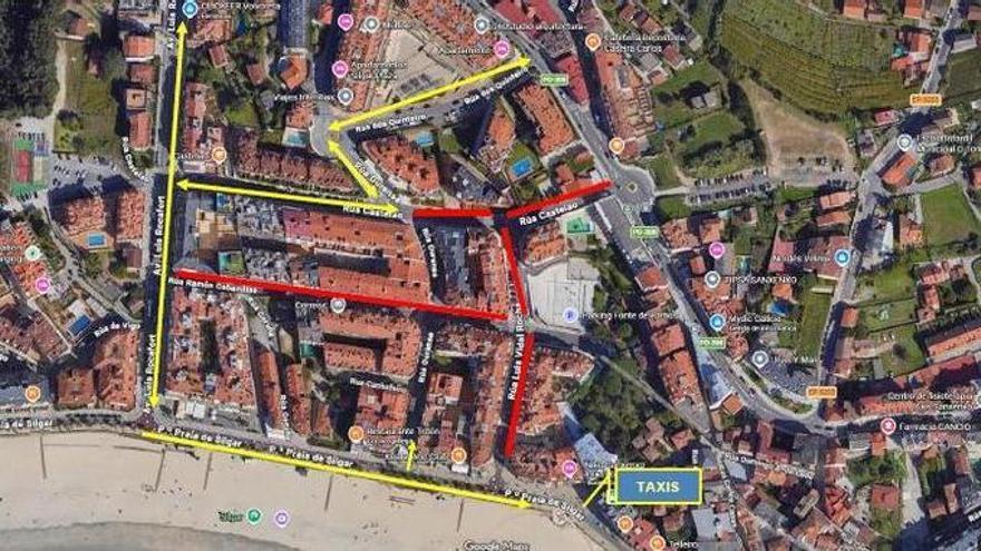 Silgar afronta tres días de restricciones por trabajos de asfaltado y pintado