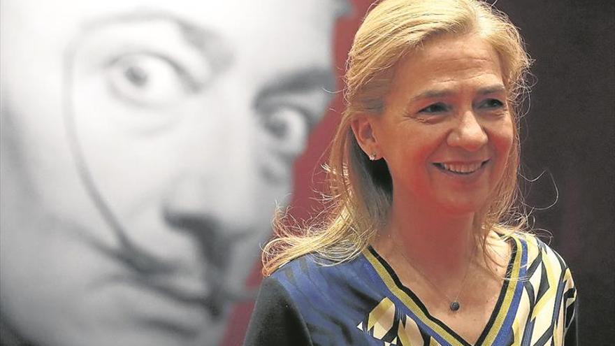 La infanta Cristina dice adiós a La Caixa