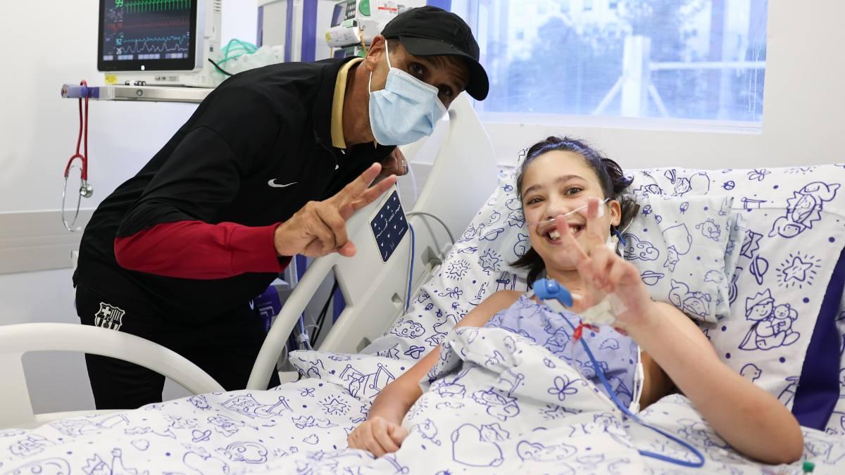 El viaje internacional más solidario de los Barça Legends