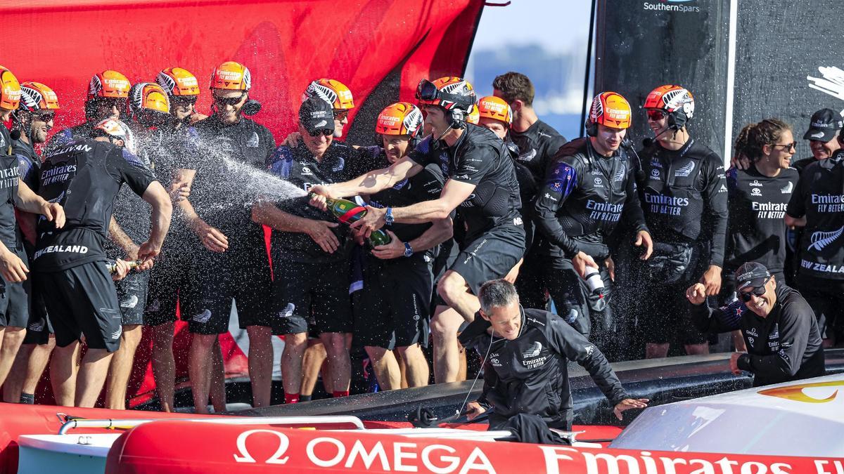 El Emirates Team New Zealand, ganador de la última Copa América.