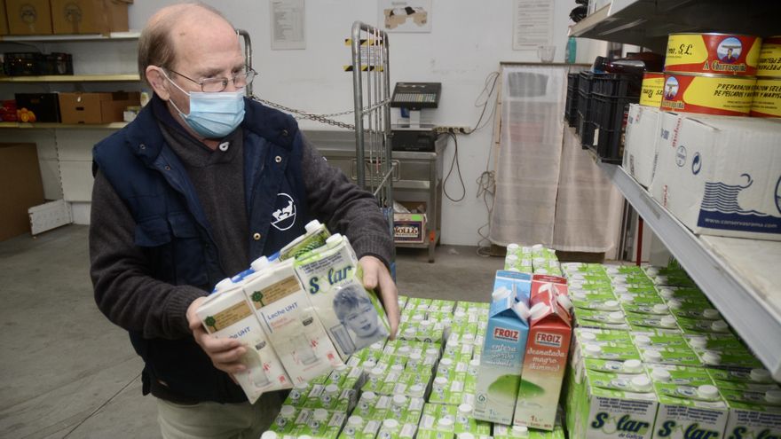 La leche es uno de los alimentos más demandados.